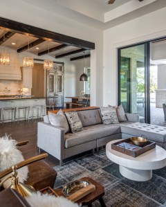 Great Room into Kitchen